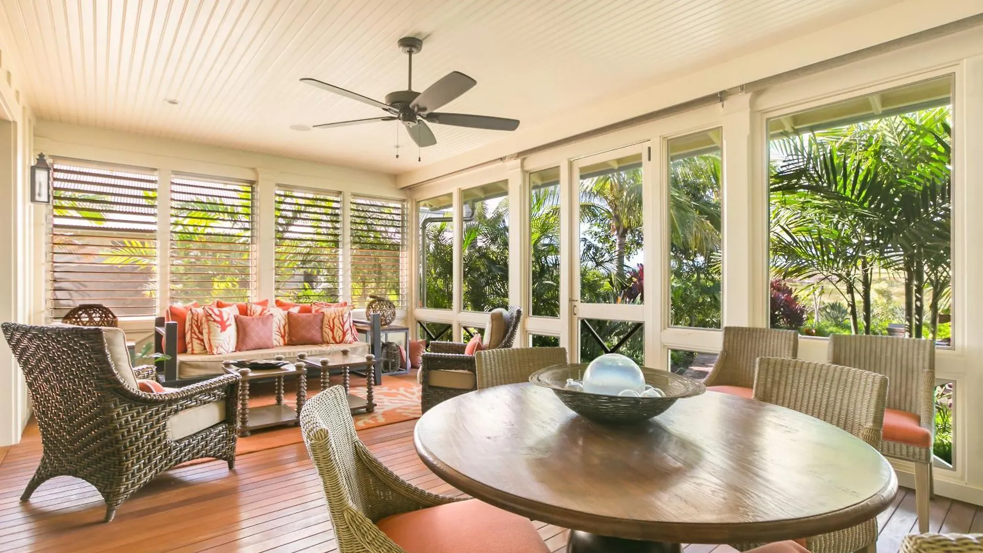 Vakantiehuis Spacious 3 Bed 3.5 Bath Cottage In Poipu Koloa